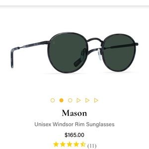 Raen Mason sunglasses in Ash/Green